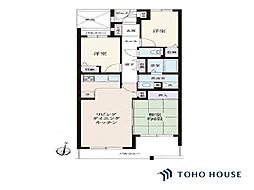 ロイヤル芦屋松浜 3LDKの間取図画像