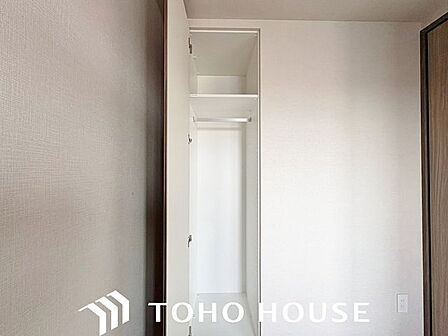 収納ひとつ、ふたつのわずかな違いが「居住スペースを有効的に使えるか」という部分で差が出る可能性が。各居室の収納はしっかりとした容量のスペースを確保しております。