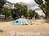 周辺：中津公園 徒歩14分。 1080m