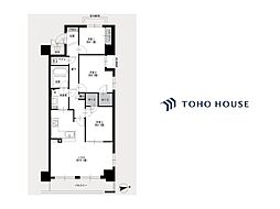 ロイヤル谷町 3LDKの間取図画像