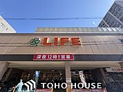 ライフ 西大島店 徒歩6分。 420m
