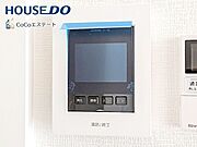 □■TVモニター付きインターホン■□来客時にも安心♪お子様の留守番時もモニターで確認で出来るので防犯性も◎