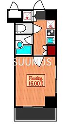 ルーブル神宮前 1Kの間取図画像