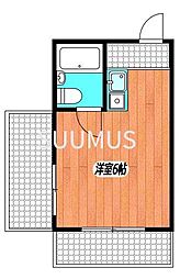 メゾン・ド・エピック ワンルームの間取図画像
