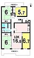 藤沢台第1住宅302棟2階890万円