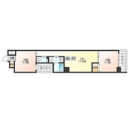 亀島テナントビル(仮) 2LDKの間取図画像