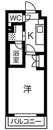 タウンライフ藤ヶ丘西 1Kの間取図画像