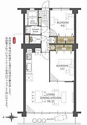 中古マンション 京町台ハイツ 404号室