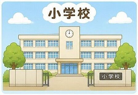 龍田西小学校 750m