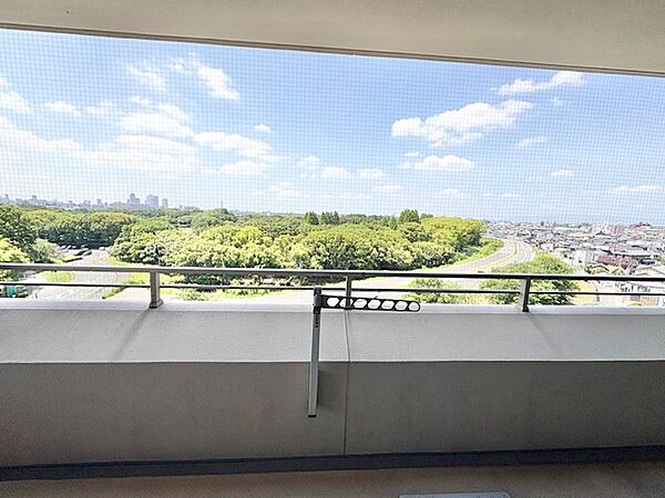 バルコニーを拡大表示