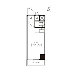 西新宿ダイヤモンドパレスの間取図画像