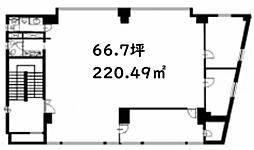 麻布新和ビルの間取図画像