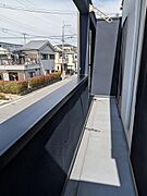 ワイドなバルコニーです！