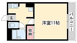 ラ・フェスタ加東 1Kの間取図画像