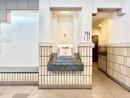 安心感のあるオートロック付マンションです。