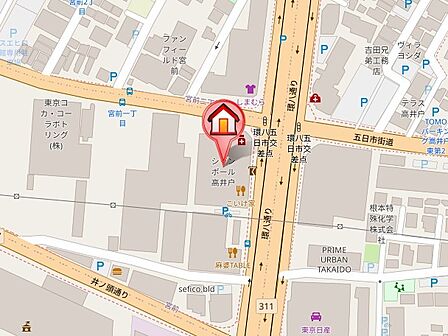 現地案内図
