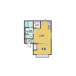 エムズ 1LDKの間取図画像