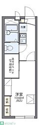 レオパレス大谷地 1Kの間取図画像