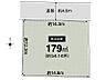 区画図：間口は広々14.3mございますので、開放感のある邸宅を建築していただけます！
