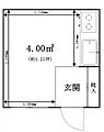 セントラルマンション1階3.3万円