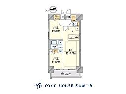 プレサンス丸の内フォート 2LDKの間取図画像