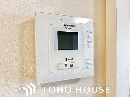 「見える安心」をカタチにしました。誰が来てもわかる様にモニター付きインターホンを設置。