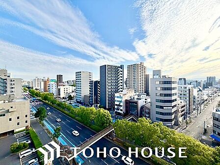 バルコニーに出た時には、頬をなでる優しい風を感じることが出来ます。つい深呼吸をしたくなります。