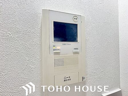 「見える安心」をカタチにしました。誰が来てもわかる様にモニター付きインターホンを設置。