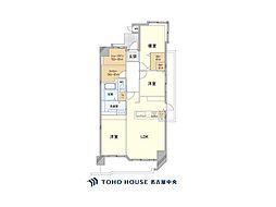 ユニーブル代官町 2SLDKの間取図画像