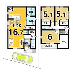 津田東町2のおうち/3LDK