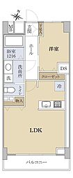ハイネス大塚 1LDKの間取図画像
