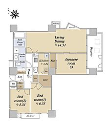朝日ツイン目黒A棟