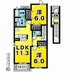 ベル ファミーユI 3番館 2階