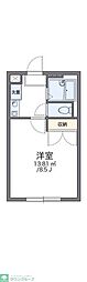 レオパレスリバティ・タカ 1Kの間取図画像