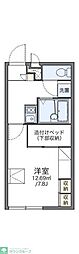 レオパレス天神林2 1Kの間取図画像