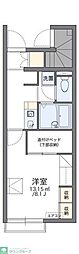レオパレスSUNLIGHT2 1Kの間取図画像