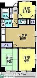 サンシティ前橋 3LDKの間取図画像