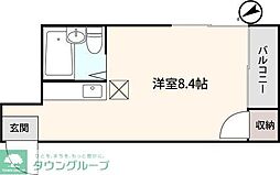 ラ・ヴェール高崎 ワンルームの間取図画像