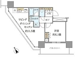 Brillia Tower 浜離宮 5階