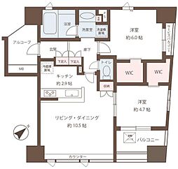 ウィルローズ日本橋浜町 9階