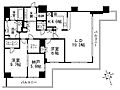 WComfortTowersWEST41階49.5万円