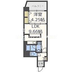 ラクラス江戸堀 6階/-