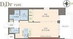 プレジオ城東 1LDKの間取図画像