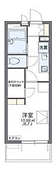 レオパレスハルカ 1Kの間取図画像