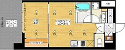 ブエナビスタ梅田ノース 1LDKの間取図画像
