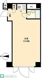 グランドメゾン西心斎橋 ワンルームの間取図画像