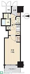 アドバンス心斎橋ラシュレ2 1Kの間取図画像