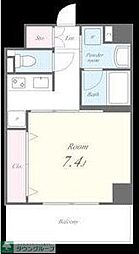 DolceVita1 1Kの間取図画像