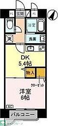 WESTVILLA21 1DKの間取図画像