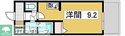 エクセレント上新17 ワンルームの間取図画像
